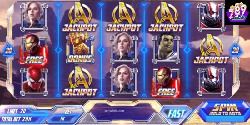 Những lưu ý khi chơi nổ hũ Avengers tại 789club